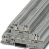 Installation terminal block, screw connection, 0.2-4.0 mm², 24 A, 6 kV, gray, 3076031