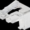 771436 RJ45 repair clip, transparent, 50 pcs