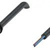 Sensor actuator cable, M8 cable socket, straight, A to open end, 3 pole, 10 m, PVC, black, 3 A, 240799-0011