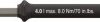 Trzon wymienny sześciokątny do easyTorque seria 28593 4,0x110mm / max. 8,0Nm 46949