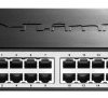 Nie Przełącznik Gigabit 24-portowy , montaż: stacjonarny, szafa Rack Gigabit 10/100/1000Mbit/s 24 0, D-Link Bez