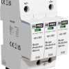 Zabezpieczenie przeciwprzepięciowe, 50kA, 3,6kV, montaż na szynie DIN, RS PRO