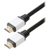 Przyłącze HDMI-HDMI SILVER proste 3.0m