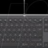 920-013327 Wireless keyboard, USB-C, black, DE