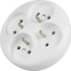Elektryczny Rozgałęźnik 4X 2P+Z Okrągły