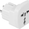 ZĹÄcze AC wtyk PL - gniazdo uniwersalne biaĹe QZ36-9