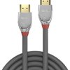 LINDY HDMI kabel Wtyczka HDMI-A, Wtyczka HDMI-A 3.00 m szary 37873 4K UHD Kabel HDMI