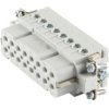 Wkładka złącza dużej mocy 16+PE-pinowe Amphenol Industrial 16A Żeński