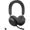 Jabra 27599-999-899 Evolve2 75 On-ear headset Black Bluetooth Battery mute