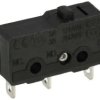Mikroprzełącznik; SS0500A; bez dźwigni; 1NO+1NC wspólny pin; szybkie; lutowany; 3A; 250V; Highly; RoHS