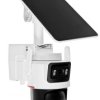 IPC-PTS2649C-3E3Z-4GB20-3684/0280B-PRO - APOLLO - kamera GSM 2x 3Mpx (6Mpx) 4G LTE WizColor z panelem solarnym