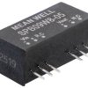 MEAN WELL SPB09W8-24 Przetwornica DC/DC SPB09W8-24, SIP-8, 9 W, 24 V, 375 mA, 1 szt.