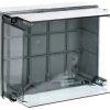 Puszka natynkowa wysoka z przeźroczystą pokrywą seria 440 IP56 300x220x180 szara EC440C8