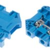 Kostka zaciskowa na szynie DIN RS PRO poziomy: Podwójny 22 → 8AWGŚruba raster: 8.1mm 65A 1 kV