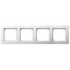 AS biały R-4G/00 Ramka 4-krotna OSPEL