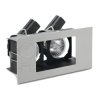 ASPRO 70R srebrny mat.GU10 2x50W Brilum