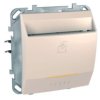 UNICA Wyłącznik hotelowy piaskowy MGU50.283.25Z SCHNEIDER ELECTRIC