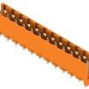 Pin header, 12 pole, pitch 5.08 mm, straight, orange, 1146570000