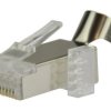 Wtyk modularny RJ45 8P8C kat.6A, kat.7 ekranowany FTP NEKU WORECZEK 100szt.