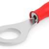 Insulated ring cable lug, 0.3-1.65 mm², AWG 22 to 16, 8.33 mm, M8, red, 324123