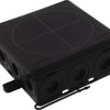 Wiska 10109588 Skrzynka przyłączeniowa (D x S x W) 86 x 86 x 41 mm czarny (ral 9005) IP55 1 szt.
