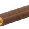 4 mm plug, crimp connection, 1.0 mm², brown, 64.2053-27