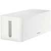 Hama 00221011 Cable box Plastic White Rigid 40x15.6x13cm 1pc Office Use