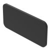 Legend plate, 27 mm x 12.5 mm, Plastic,