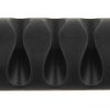 Uchwyt kablowy 66 x 11.5 x 28mm materiał: PVC Czarny opaski kablowe +75°C