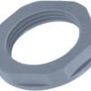 Counter nut, M40, 50 mm, silver gray, 53119050