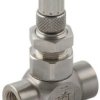 Regulator przepływu RS PRO Gwintowany Dwukierunkowy regulator przepływu 66085 1/8cal