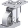 Blickle 907667 LH-G 125K-3-FS Rolka obrotowa z blachy stalowej Średnica koła: 125 mm Maksymalne obciążenie: 450 kg 1 szt