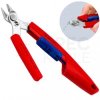 Szczypce precyzyjne tnące 150mm Slim Knips z asymetryczną rękojeścią KNIPEX 78 03 150
