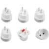 Zestaw Adapterów Zasilania Podróżnych Anglia, Usa, Europa, Australia.