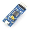 Konwerter USB-UART FTDI FT232RL - gniazdo microUSB - Waveshare 11324