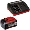Einhell 4512114 Power X-Change PXC-Starter-Kit 5,2Ah & 4A Fastcharger Ładowarka i akumulator do elektronarzędzi 18 V 5.2