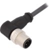 Złącze M12 męskie kątowe 7,5m 4-PIN 21348600491075