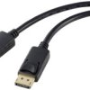 Kabel DisplayPort DisplayPort 1.2 Renkforce RF-5245268, DisplayPort na DisplayPort, 2.00 m