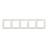 Ramka 5-krotna, biała, Sedna Design SDD311805
