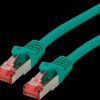 21152630 Patch cable Cat. 6 S/FTP (PiMF), LSOH, green, 0.5 m