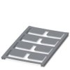 Tabliczka znamionowa Phoenix Contact UC-EMP (27X15) SR 0825441, montaż: zaciskanie, 27 x 15 mm, etykiety na arkuszu: 8,