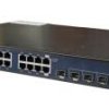 RGS-92222GCP-NP-E, Switch przemysłowy zarządzalny, 22x 10/1000 RJ-45 + 2 sloty COMBO SFP / RJ-45 + 2 sloty SFP, O/Open-Ring <30m