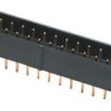 Listwa stykowa PCB 4-pinowe Datamate J-Tek raster: 2 mm Prosty 2-rzędowe HARWIN Otwór przelotowy 120V W osłonie
