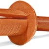 Expanding rivet, hole Ø 6.4 mm, L 19.5 mm, PO, for cable duct, 181-42500