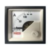 Analogowy miernik panelowy RS PRO AC wysokość wycięcia: 45 mm 100 A 1 % 65 °C RS PRO 45 mm Elektromagnetyczny