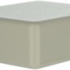 ABS enclosure, (L x W x H) 76 x 63.5 x 26 mm, white (RAL 9002), IP54, SR22.7