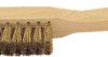 Wire brush, 3 row, brass wire, 575100 3