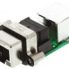 Złącze RJ45 Żeńskie do żeńskiego Złącze RJ45 Przewlekany Cat5e Amphenol Communications Solutions, 90° 8-żyłowe