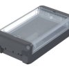Bopla B 140804 PC-V0-G 7024 (96023144) - obudowa uniwersalna z przezroczystą pokrywą (151 x 80 x 40 mm)