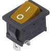 PRZEŁĄCZNIK KLAWISZOWY MRS101A-C3Y 6A/250V ON-OFF ŻÓŁTY PRZEL592